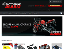 Tablet Screenshot of motorbikealarm.co.uk